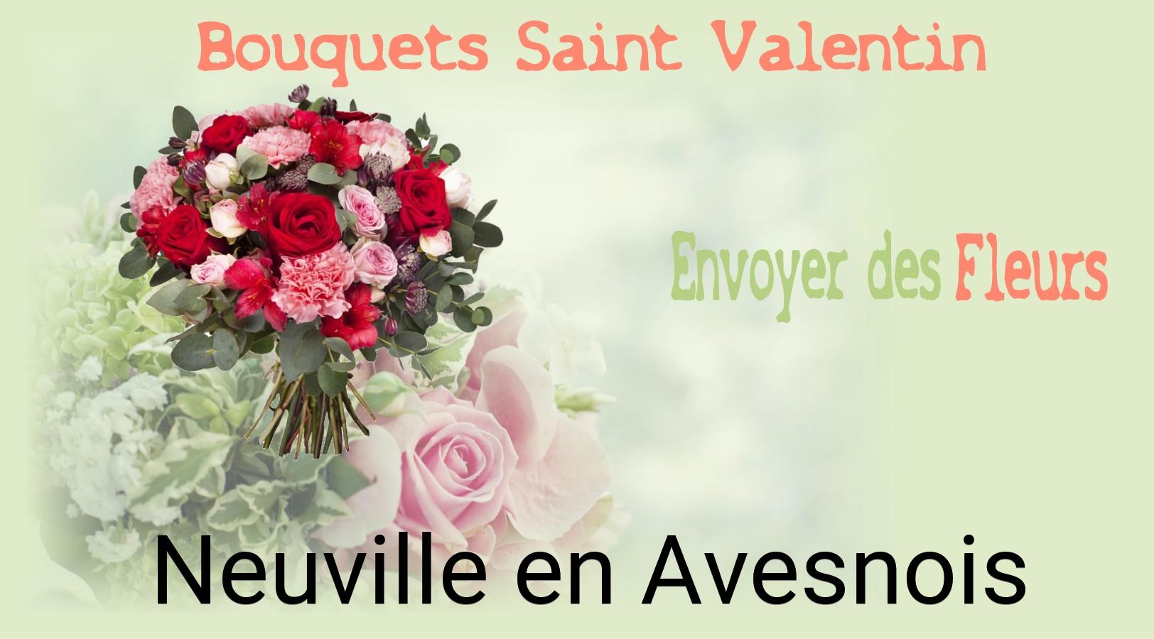 Roses de Saint-Valentin livrées à Neuville-en-Avesnois